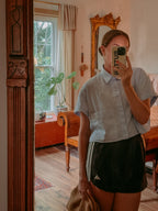 Empowered Women Empower Women * 100% Cotton Cropped Button Down