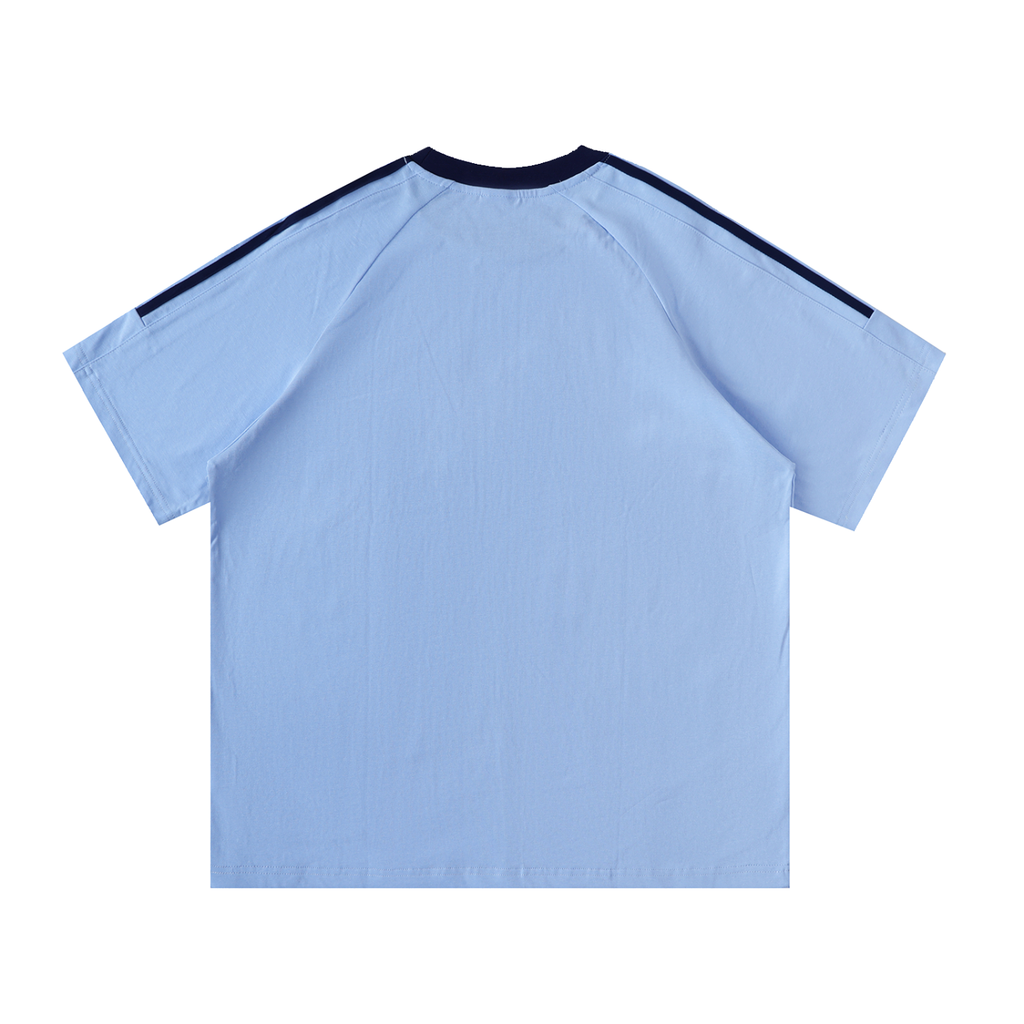 FOXTROT DELTA TANGO * 100% Cotton Oversized Sports Crewneck Tee