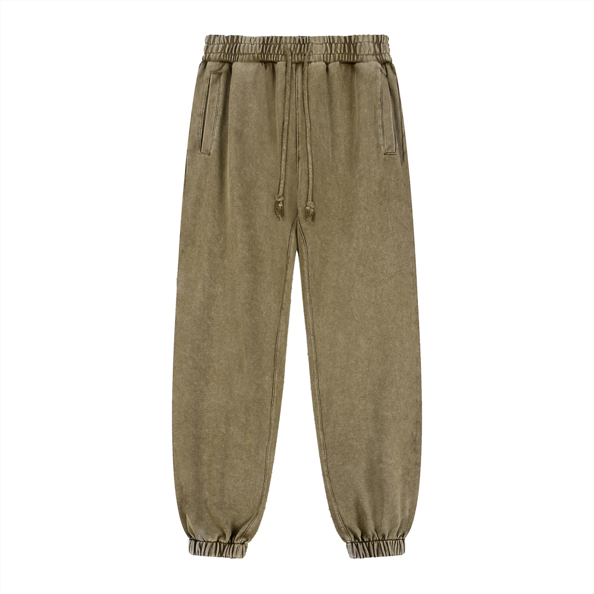 Snow Wash Hand-Frayed Heavyweight  Hoodie Set