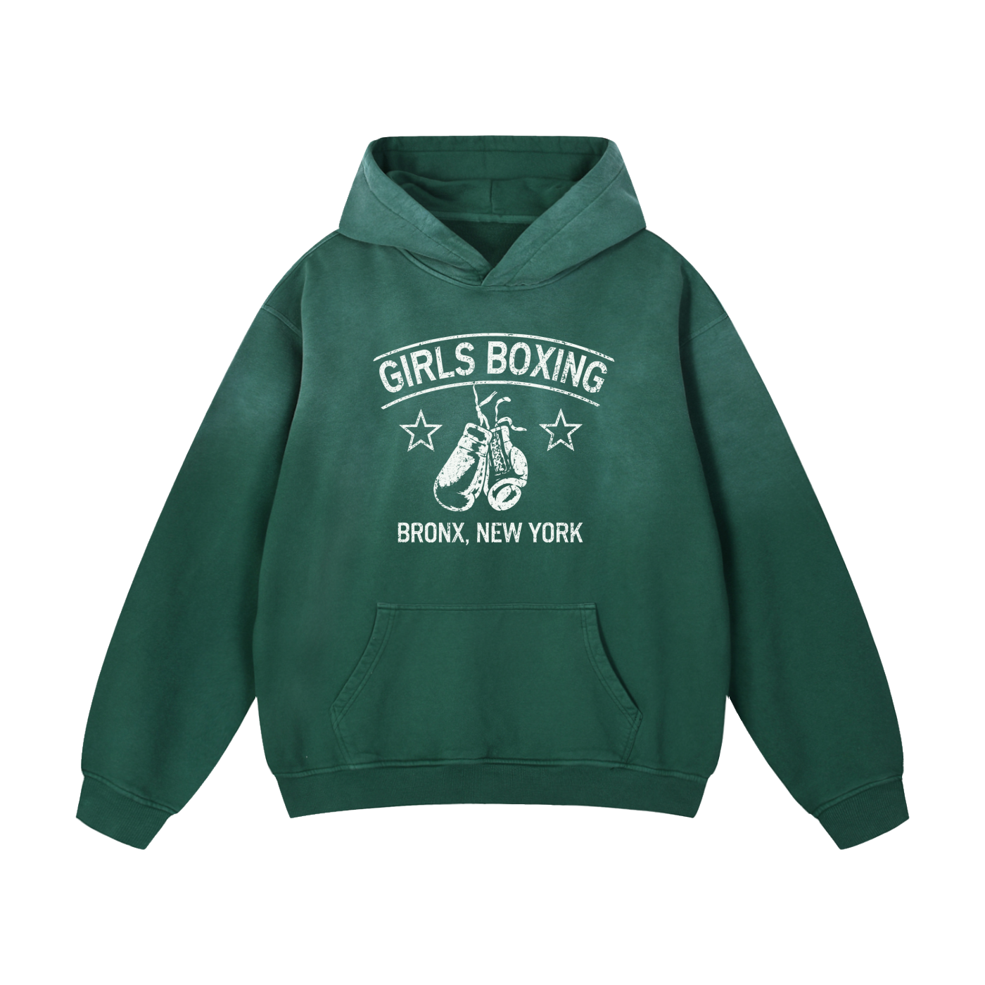 GIRLS BOXING * 100% Cotton Heavyweight Oversized Hoodie