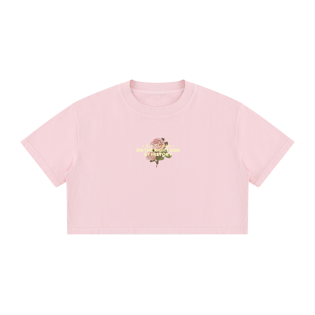 Matriarchy Rising * 100% Cotton Cropped Tee