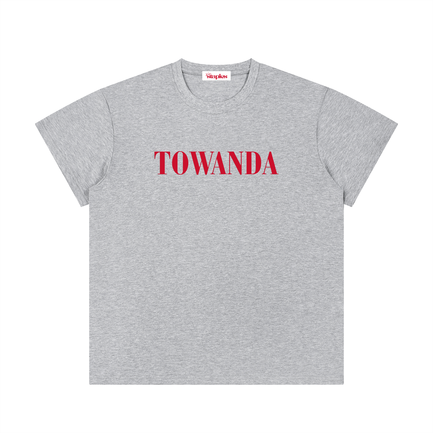 TOWANDA * 100% Cotton Crewneck Tee