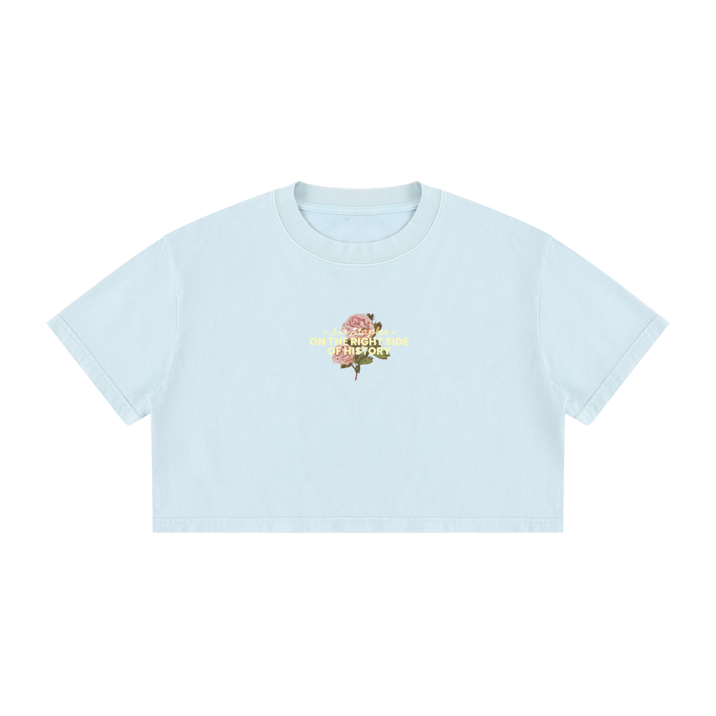 Matriarchy Rising * 100% Cotton Cropped Tee