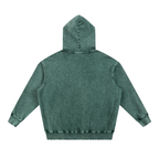 Snow Wash Hand-Frayed Heavyweight  Hoodie Set