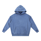 Snow Wash Hand-Frayed Heavyweight  Hoodie Set