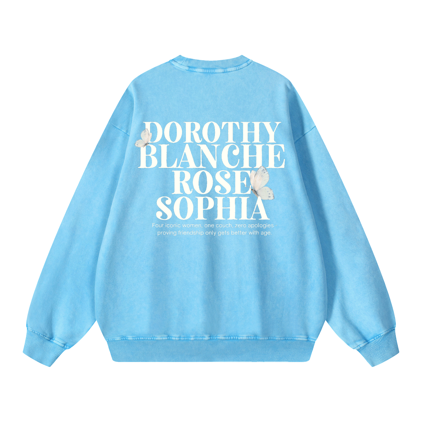 DOROTHY * 100% Cotton Vintage Washed Oversized Sweatshirt