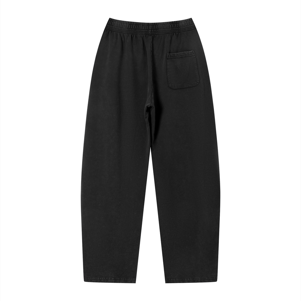 Mineral Wash Piping Raw Hem Sweat Set