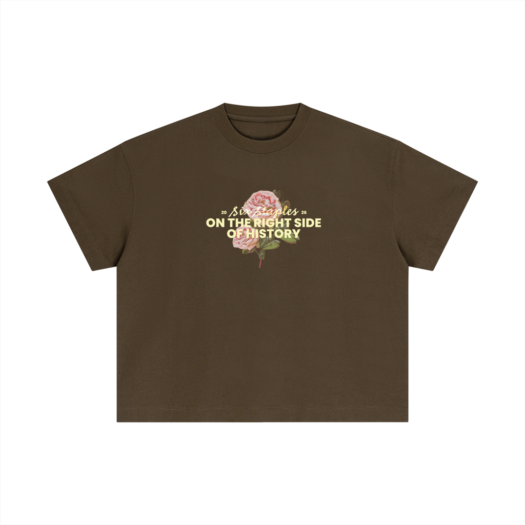 Six Staples Girlies * 100% Cotton Boxy Tee