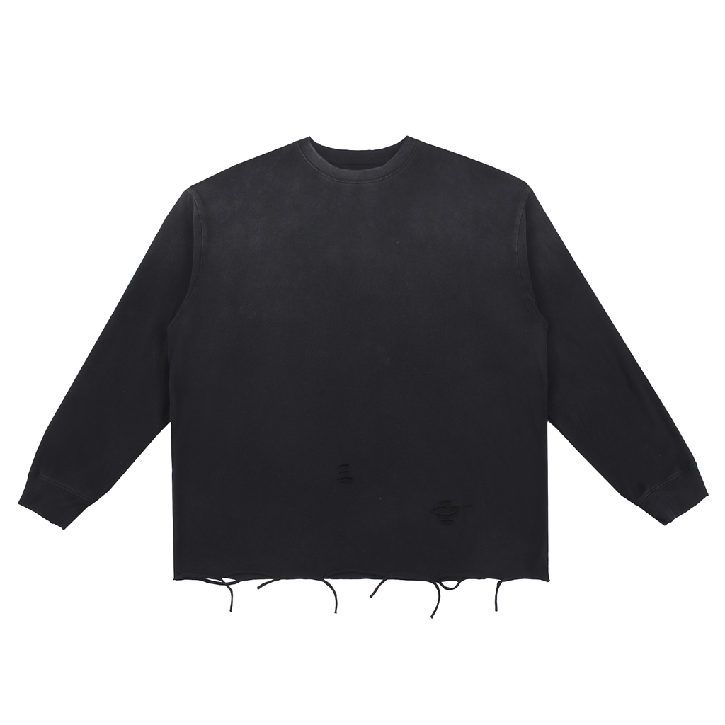 Snow Wash Raw Edge Cotton Set