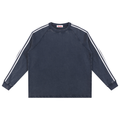 Snow Washed Contrast Tape Sweat Set