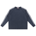 Snow Washed Contrast Tape Sweat Set