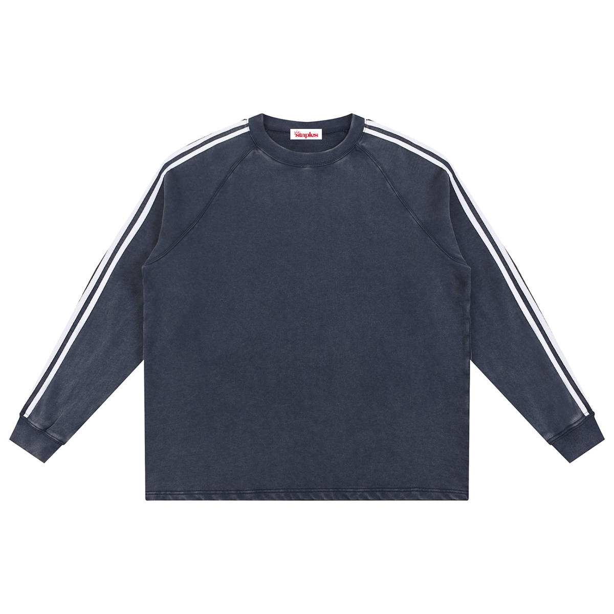 Snow Washed Contrast Tape Sweat Set