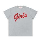 Girls * 100% Cotton Crewneck Tee