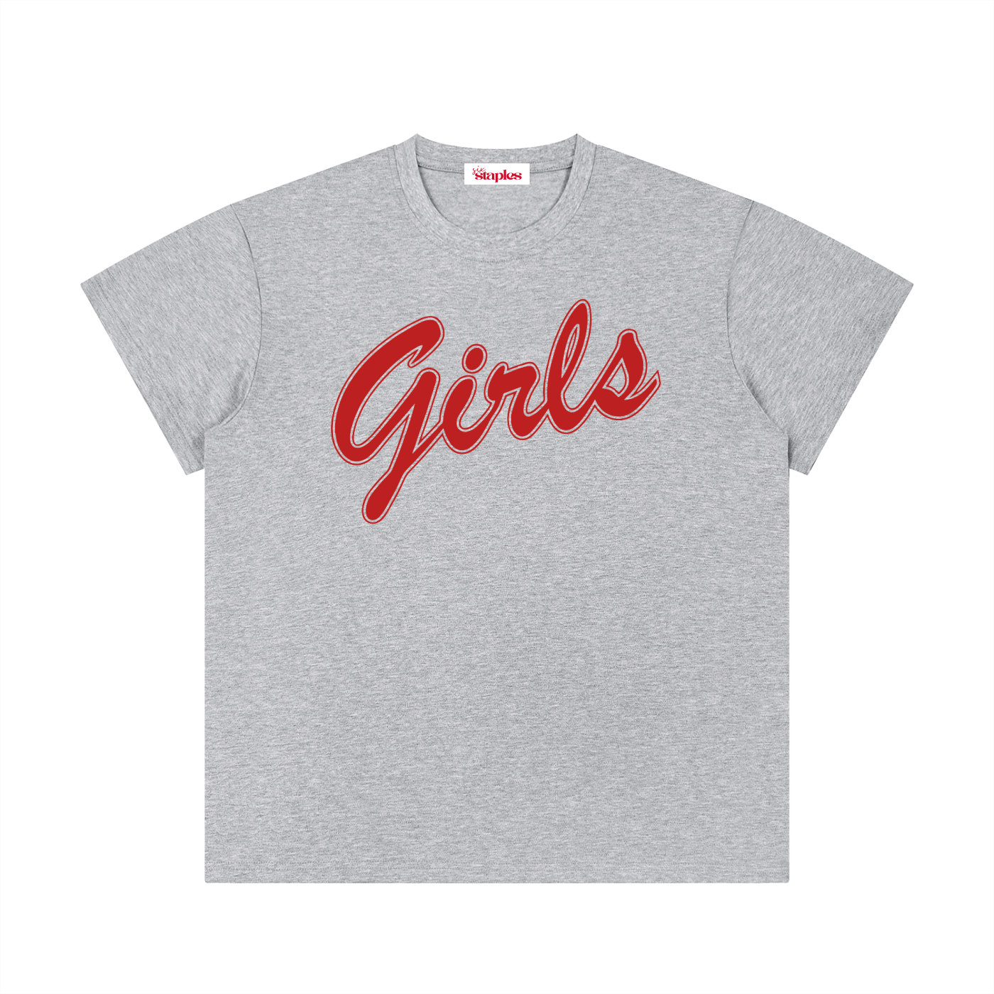 Girls * 100% Cotton Crewneck Tee