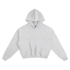 100% Cotton Semi-Cropped Staple Hoodie