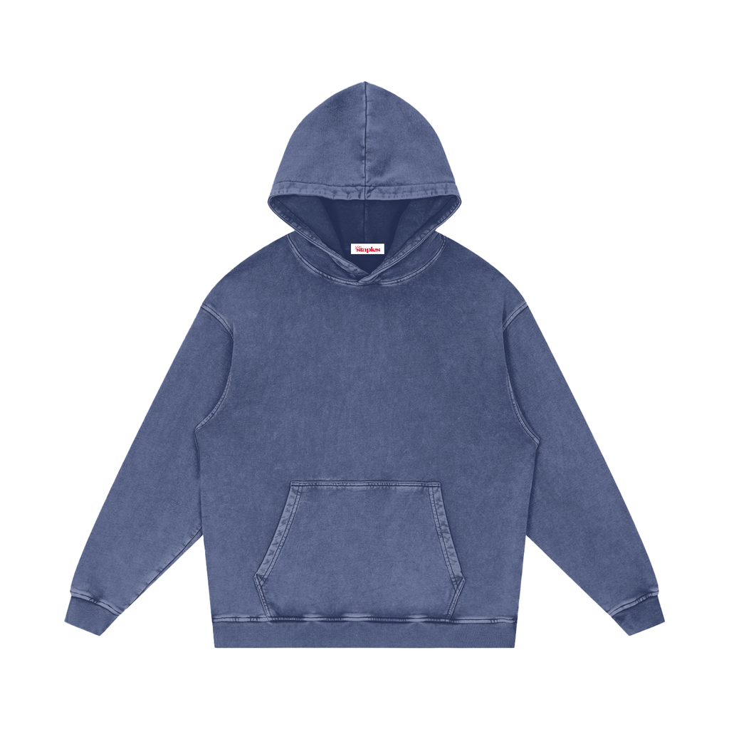 Snow Washed Cotton Hoodie Set