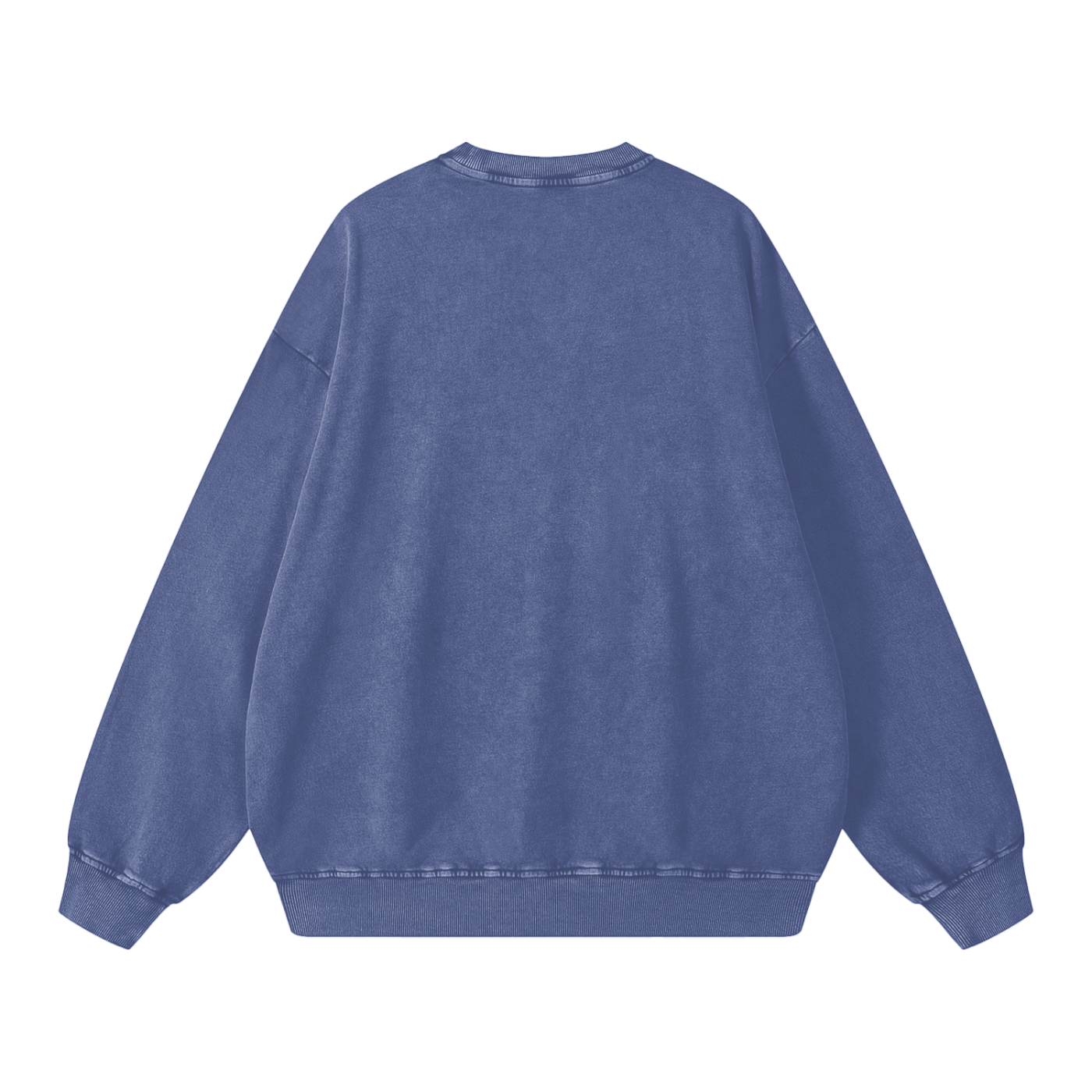 Vintage Washed Oversized 100% Cotton Sweatshirt