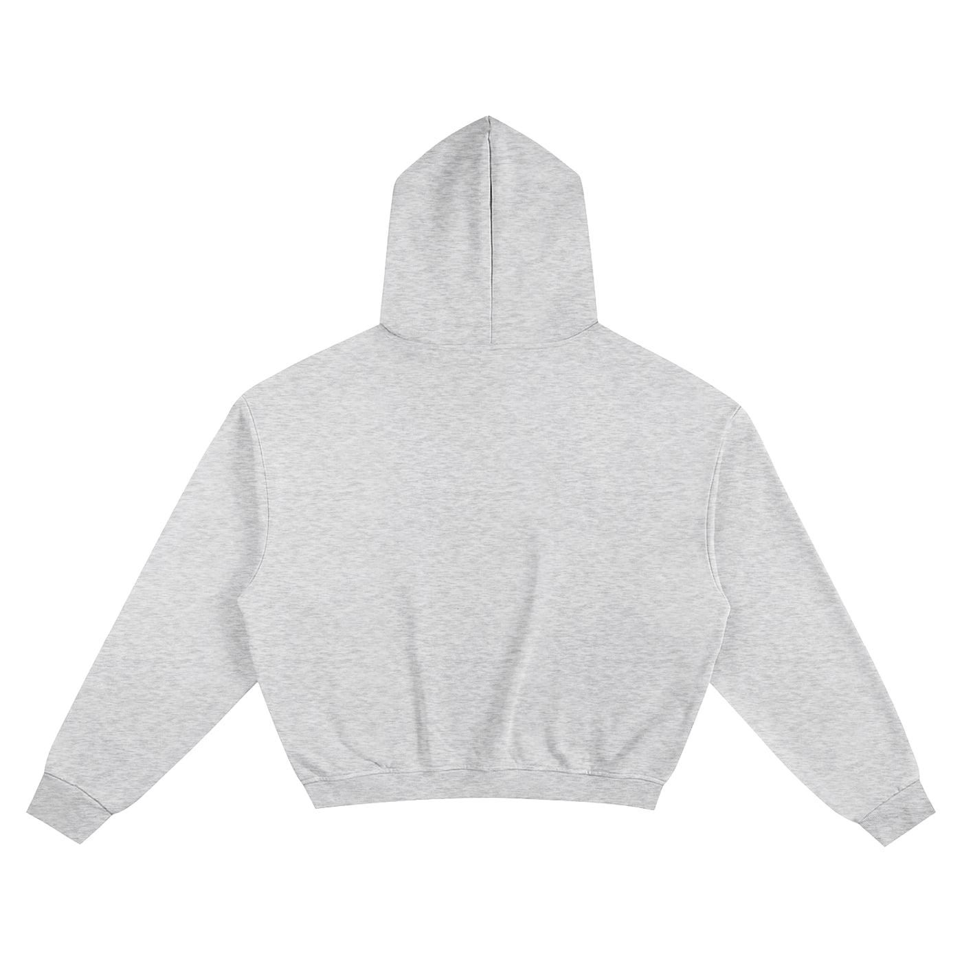 let's go girls * 100% Cotton Semi-Cropped Hoodie * Flower Gray/Red