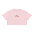 Future is Female * 100% Cotton Cropped Tee