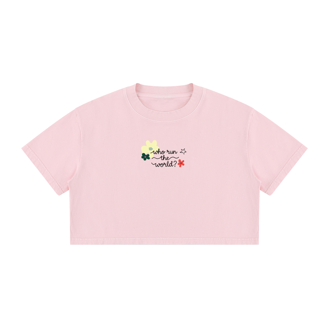 Future is Female * 100% Cotton Cropped Tee