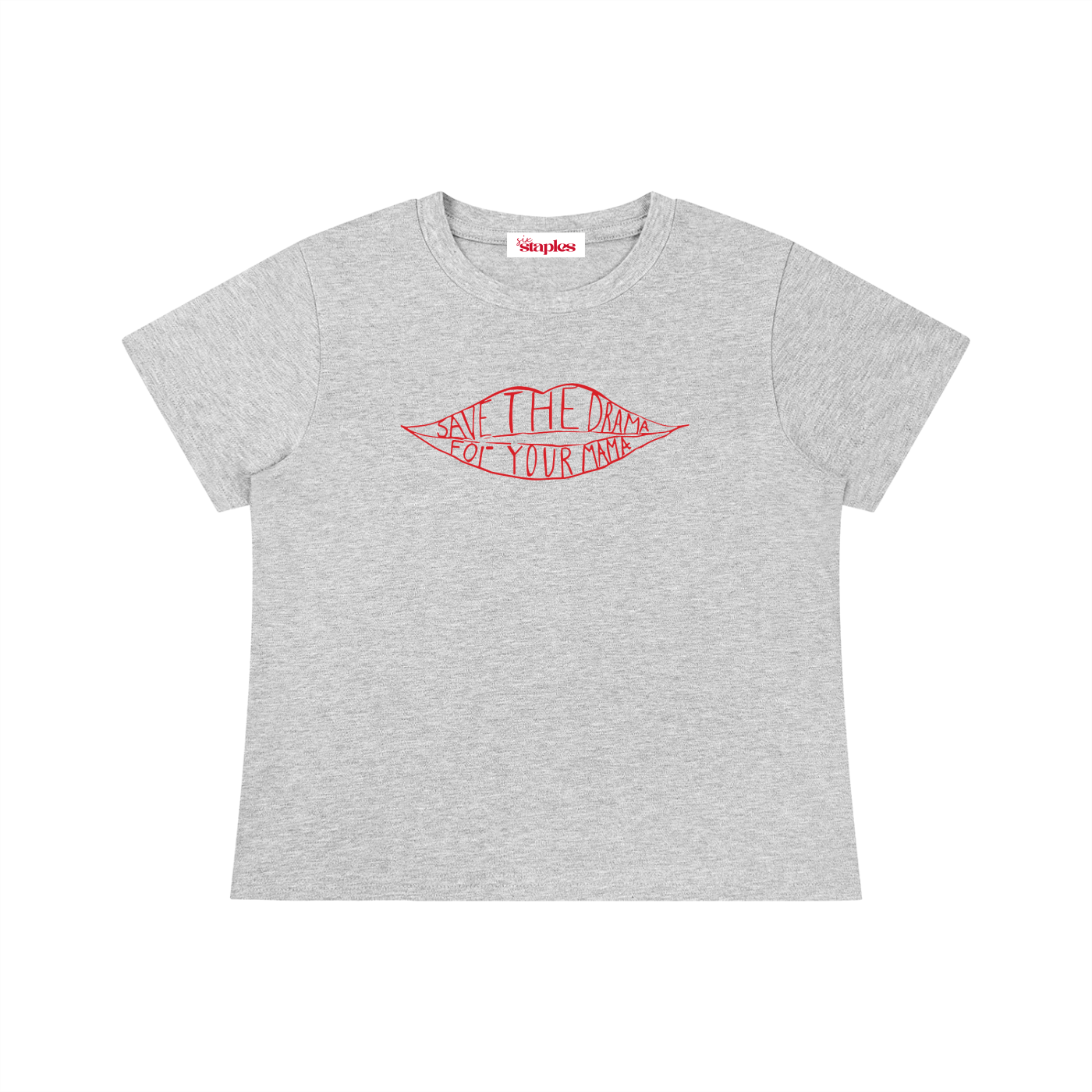 Save the drama for your mama * 100% Cotton Crewneck Tee