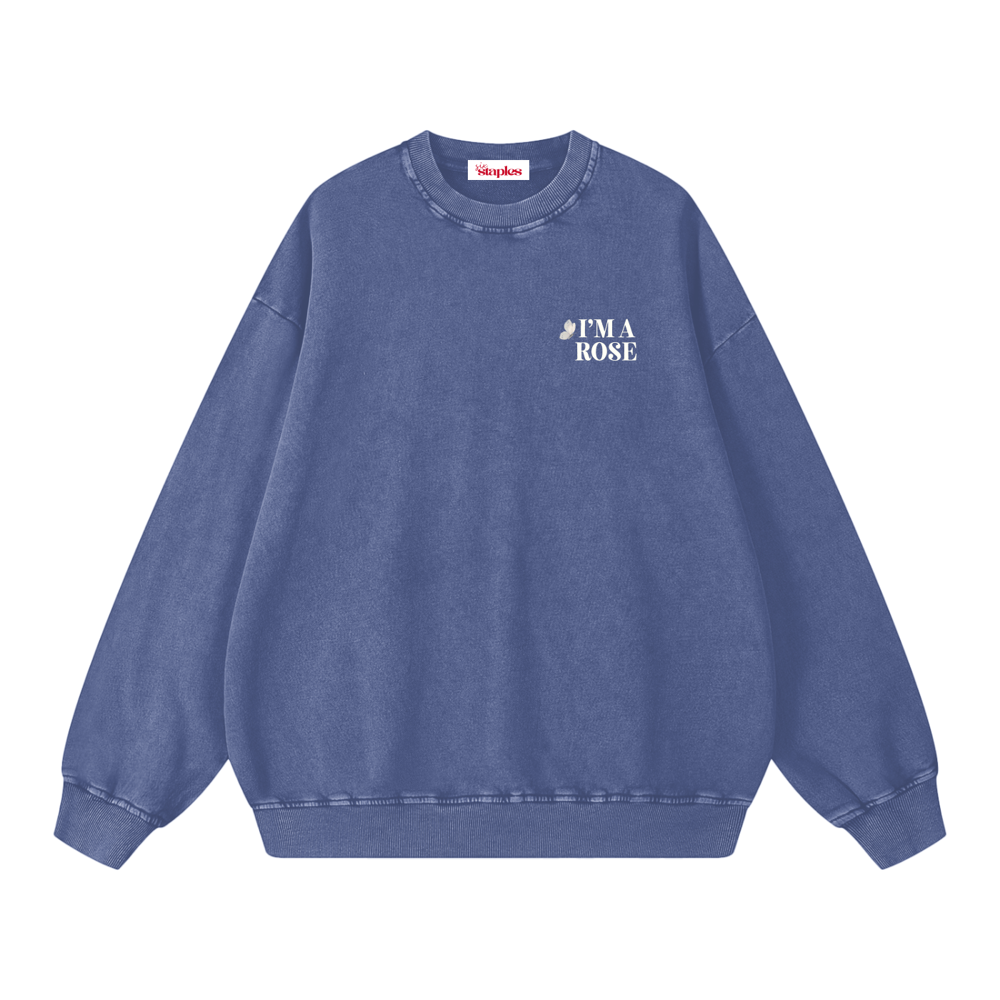 ROSE * Golden Girls * 100% Cotton Vintage Washed Oversized Sweatshirt