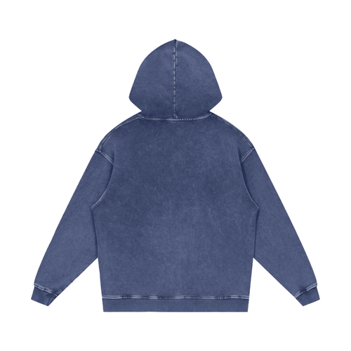 100% Cotton Vintage Washed Oversized Staple Hoodie