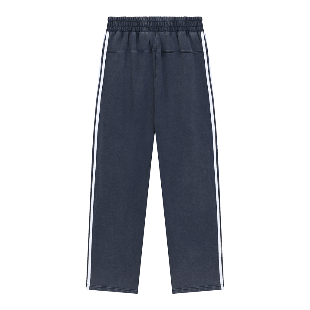Snow Washed Contrast Tape Sweat Set