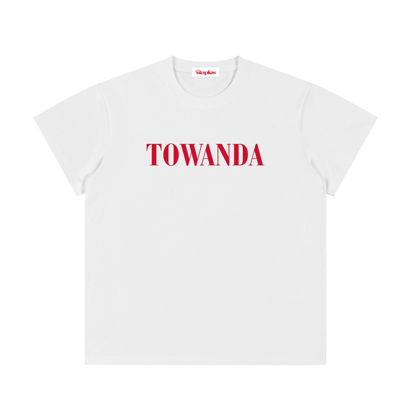 TOWANDA * 100% Cotton Crewneck Tee
