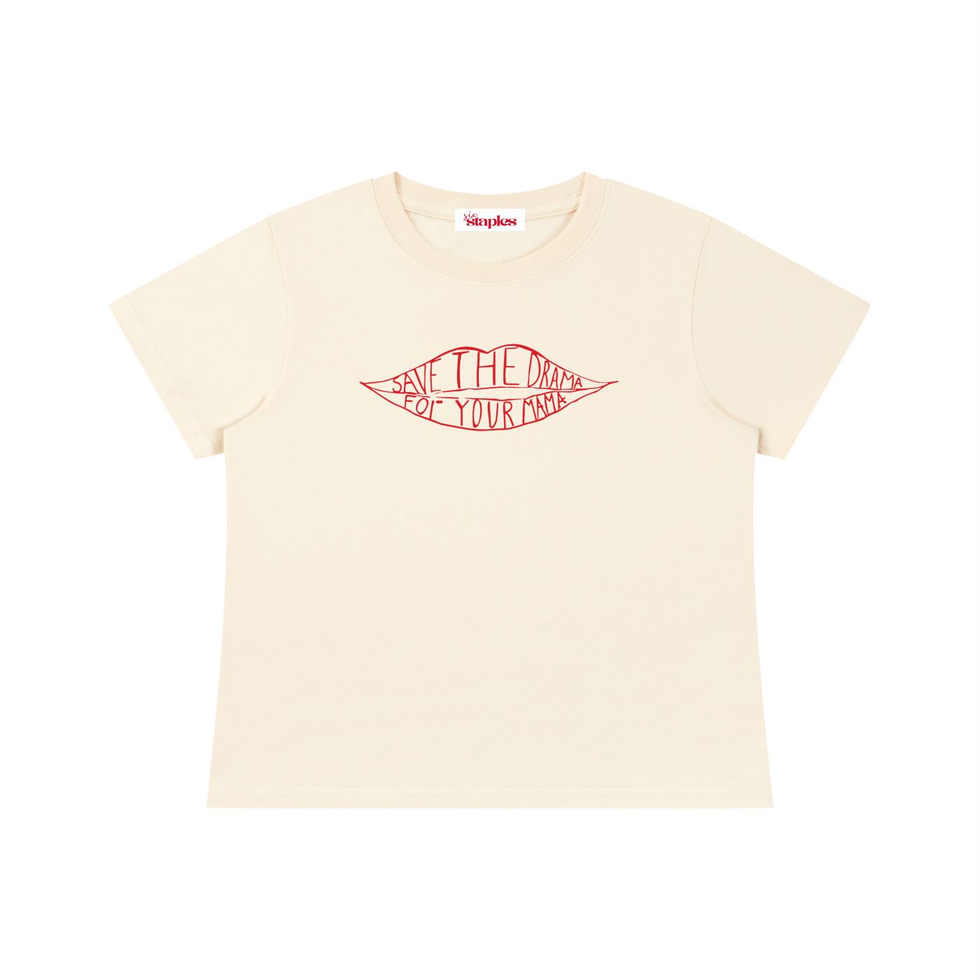Save the drama for your mama * 100% Cotton Crewneck Tee