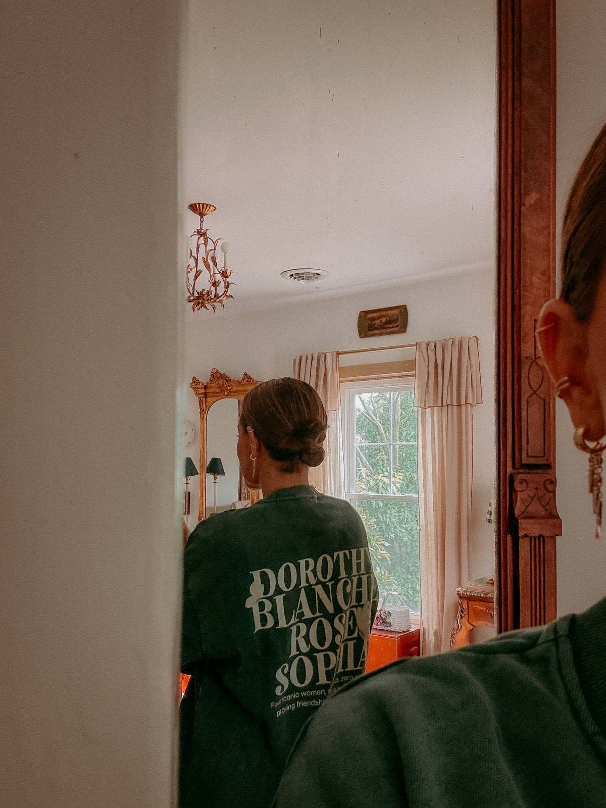 ROSE * Golden Girls * 100% Cotton Vintage Washed Oversized Sweatshirt