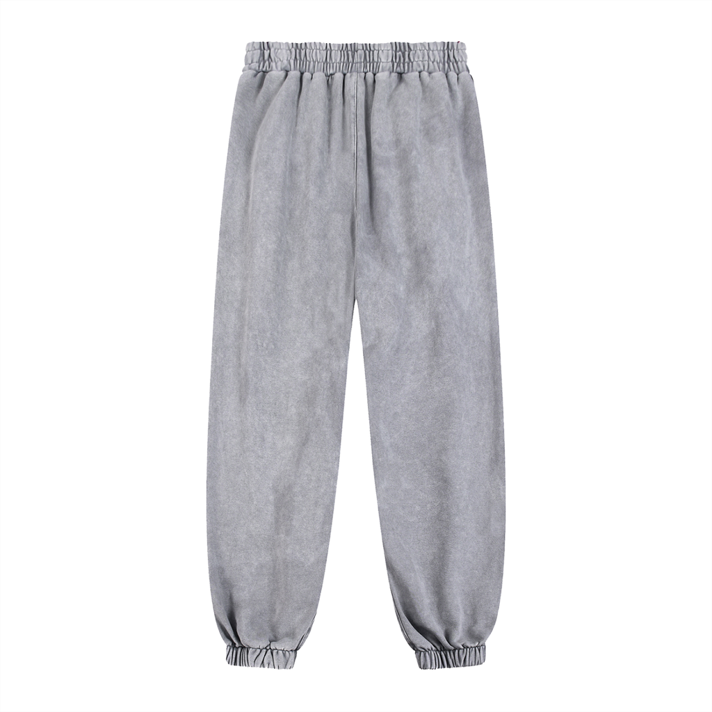 Snow Wash Hand-Frayed Heavyweight  Hoodie Set