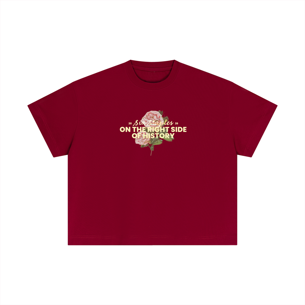 Six Staples Girlies * 100% Cotton Boxy Tee
