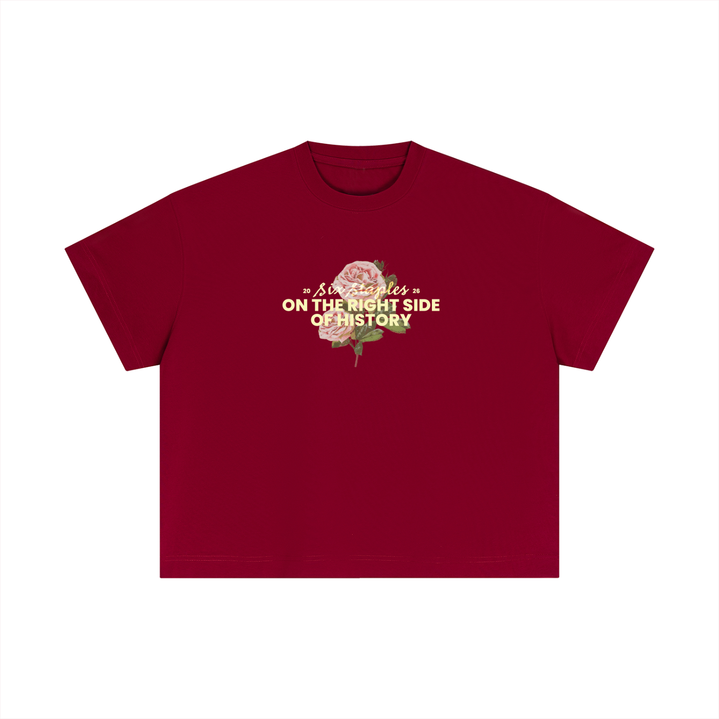 Six Staples Girlies * 100% Cotton Boxy Tee