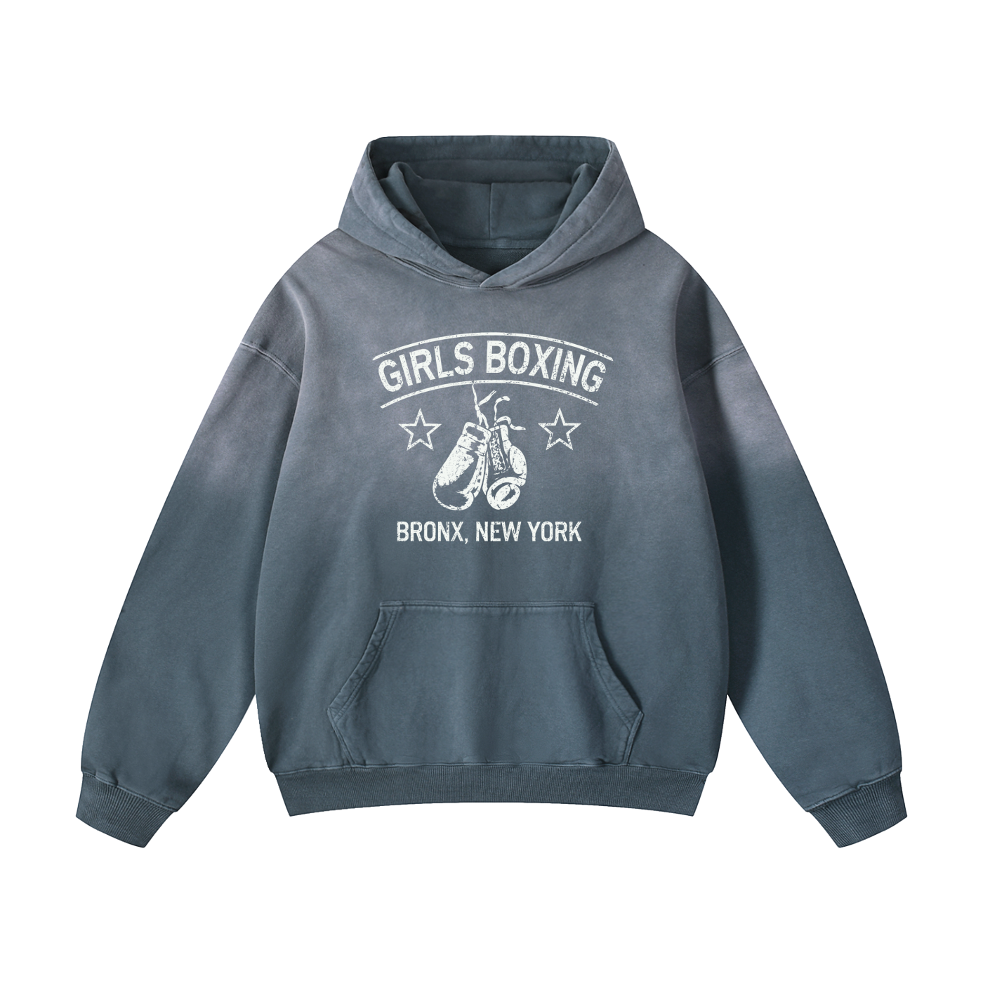 GIRLS BOXING * 100% Cotton Heavyweight Oversized Hoodie