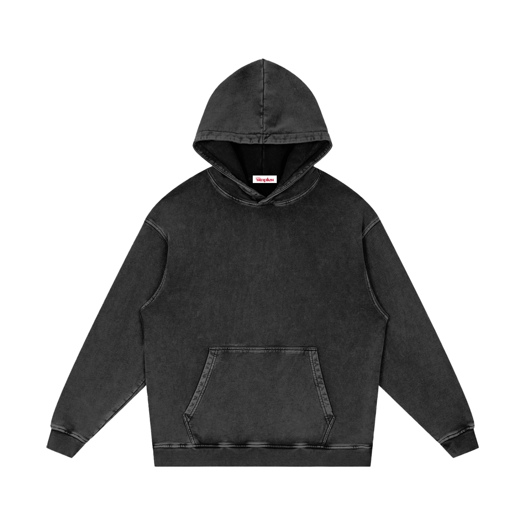 Snow Washed Cotton Hoodie Set