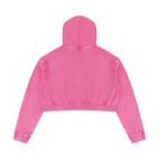 Mineral Washed Crop Hoodie Set