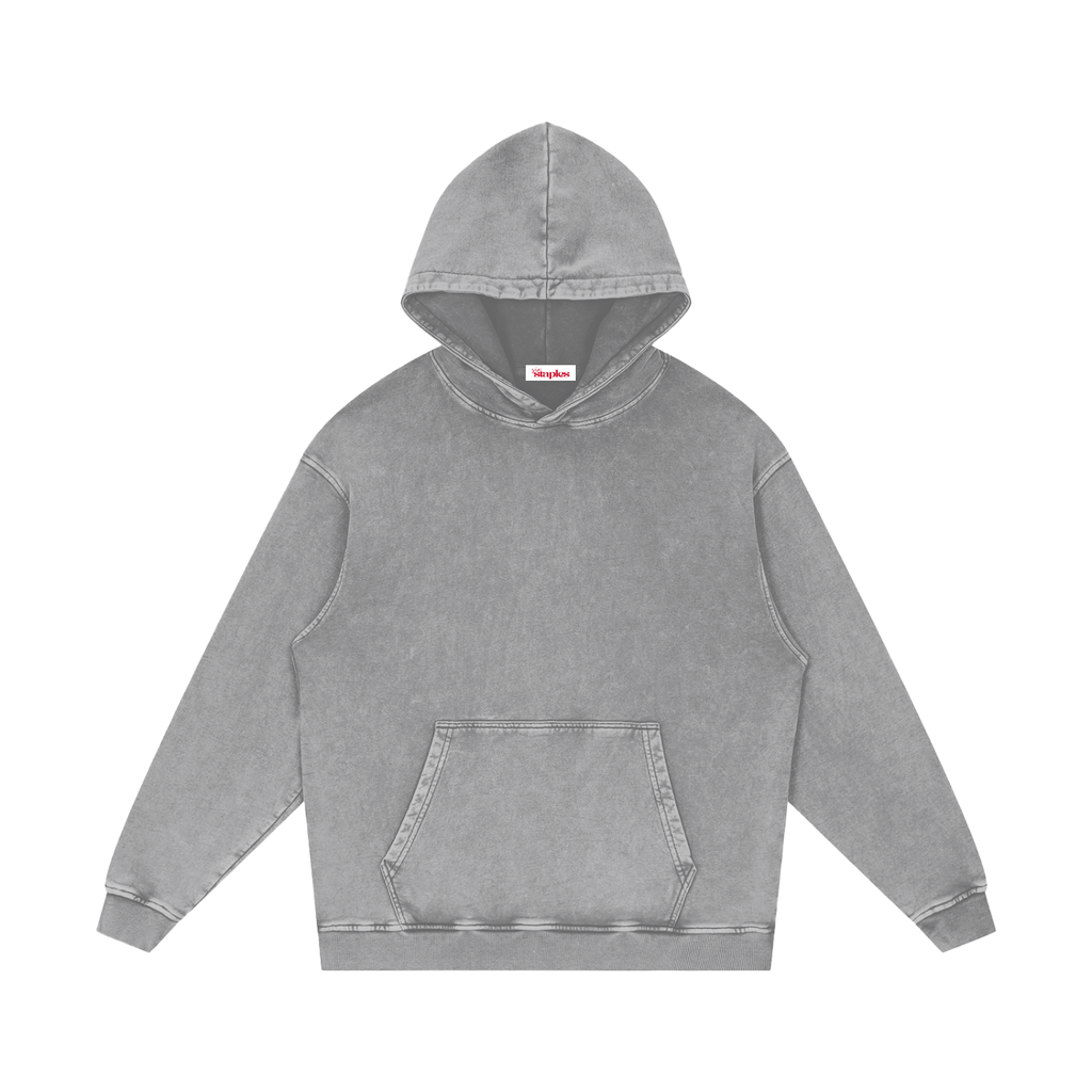 Snow Washed Cotton Hoodie Set