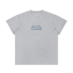 Red white and dismantle the patriarchy * 100% Cotton Crewneck Tee