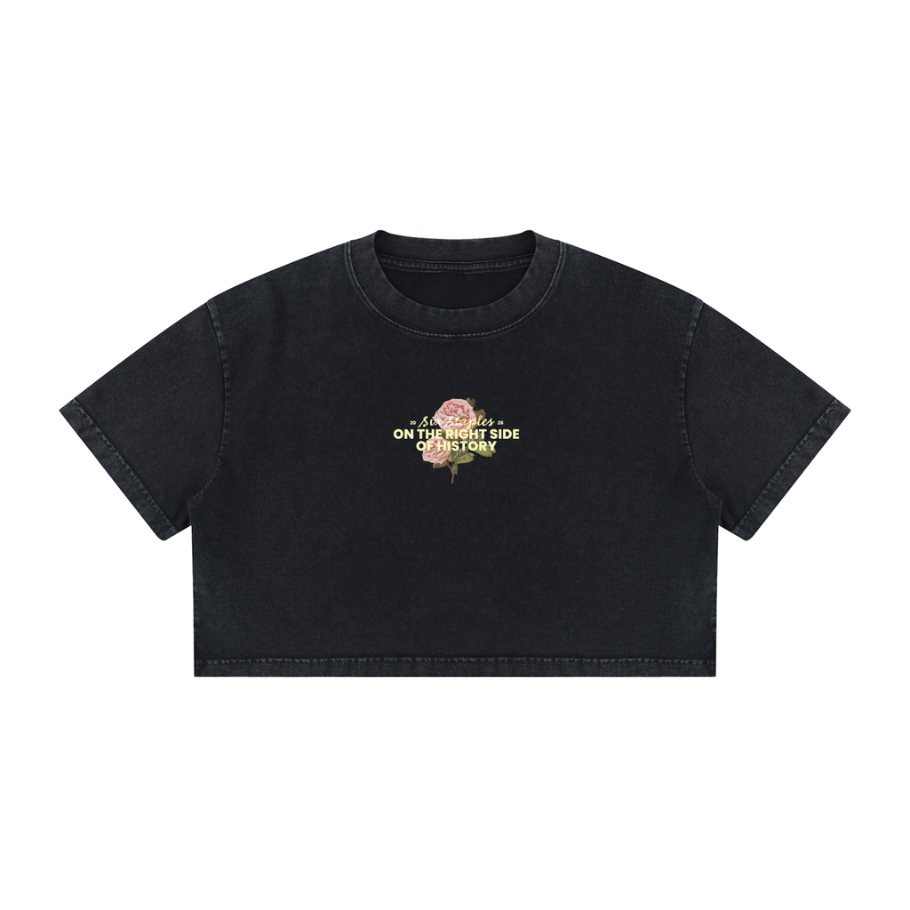 Matriarchy Rising * 100% Cotton Cropped Tee