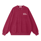 SOPHIA * 100% Cotton Vintage Washed Oversized Sweatshirt