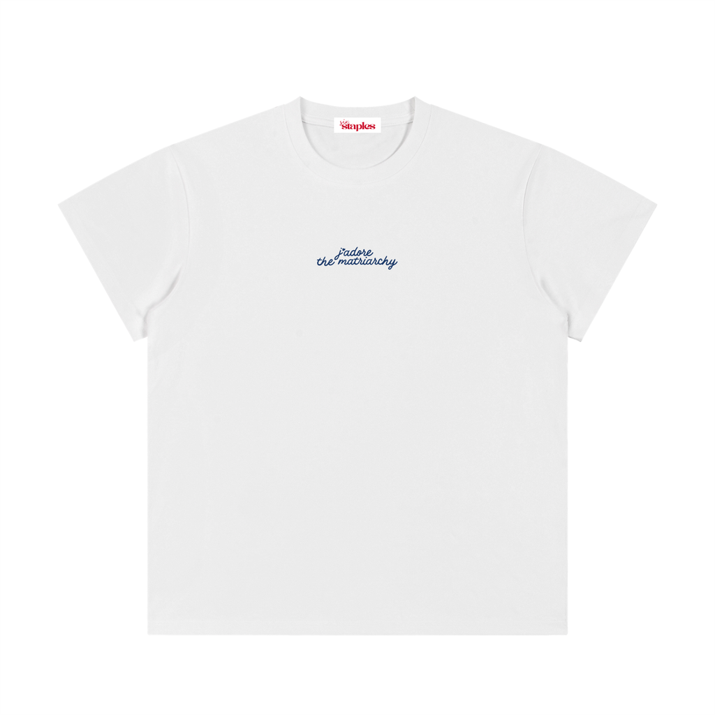 J'Adore the Matriarchy * 100% Cotton Crewneck Tee