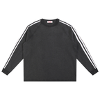 Snow Washed Contrast Tape Sweat Set