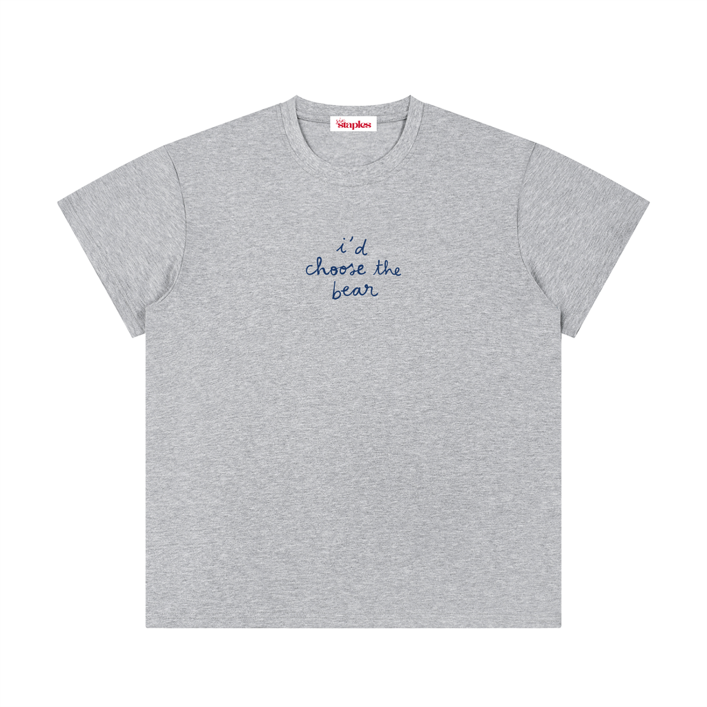 i'd choose the bear * 100% Cotton Crewneck Tee