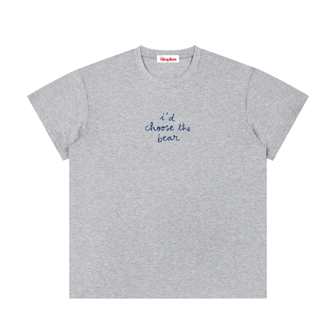i'd choose the bear * 100% Cotton Crewneck Tee