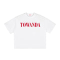 TOWANDA * 100% Cotton Vintage Washed Boxy Oversized T-Shirt