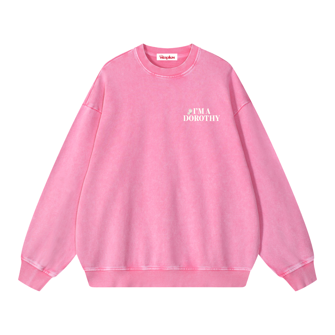 DOROTHY * 100% Cotton Vintage Washed Oversized Sweatshirt