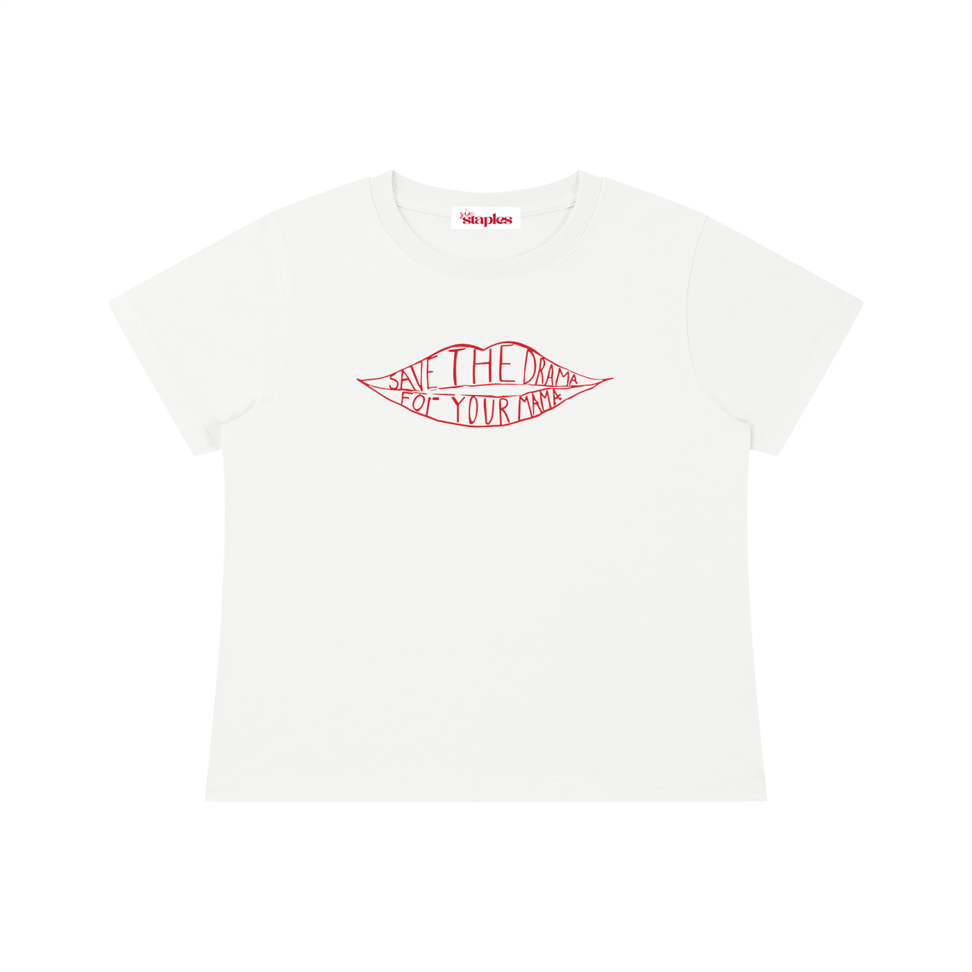 Save the drama for your mama * 100% Cotton Crewneck Tee