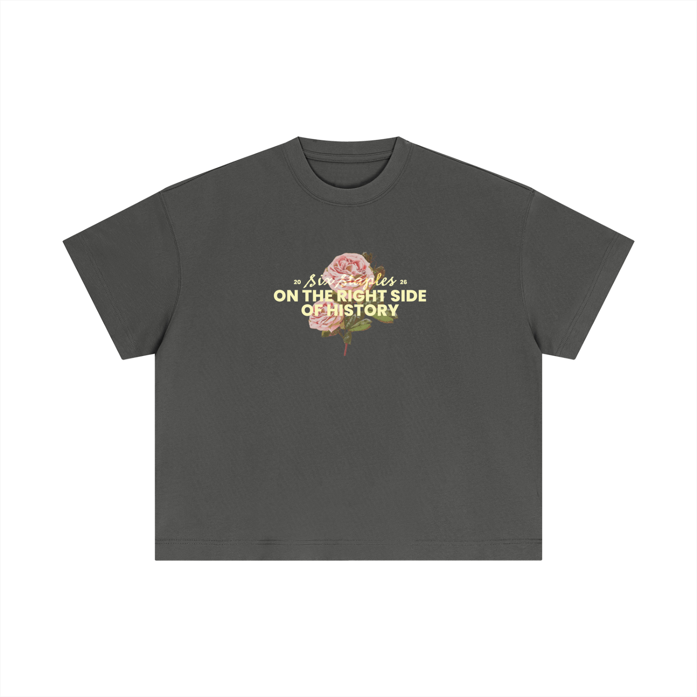 Six Staples Girlies * 100% Cotton Boxy Tee