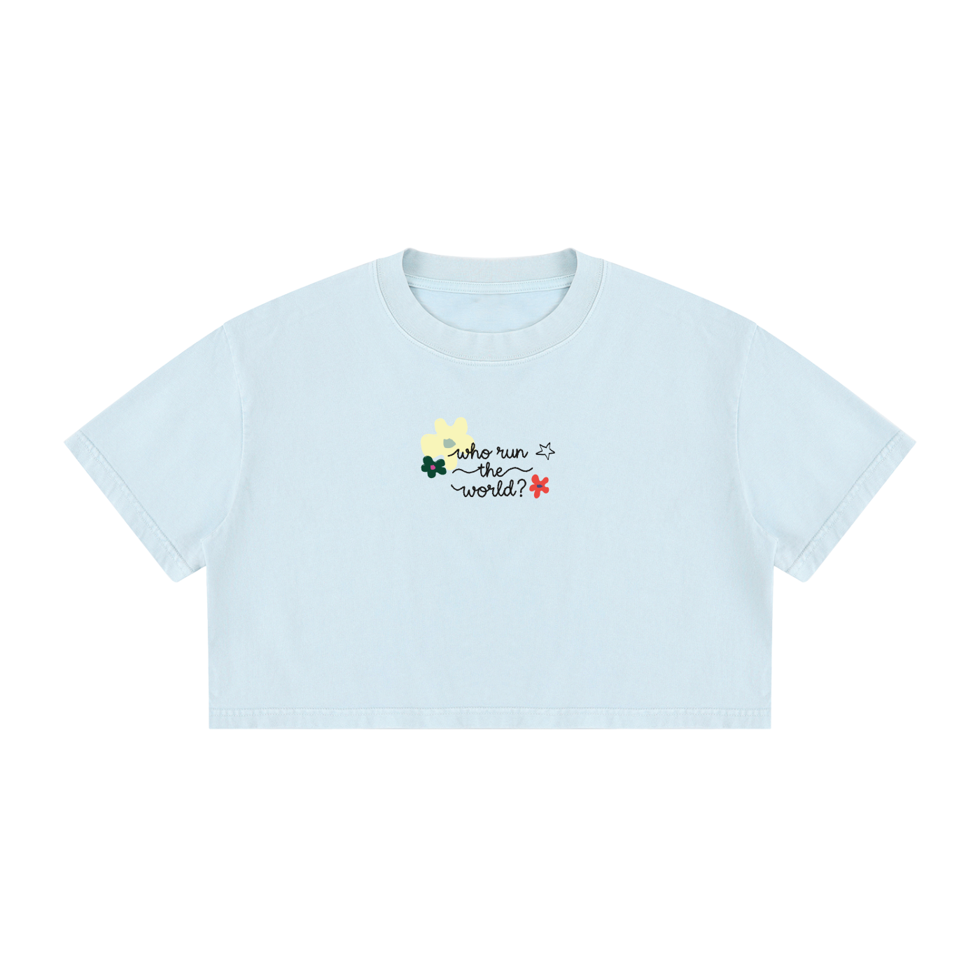 Future is Female * 100% Cotton Cropped Tee